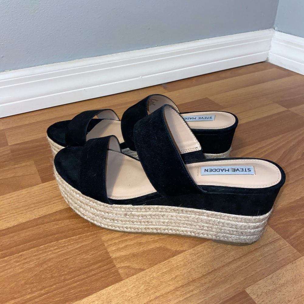 Steve Madden espadrille platform